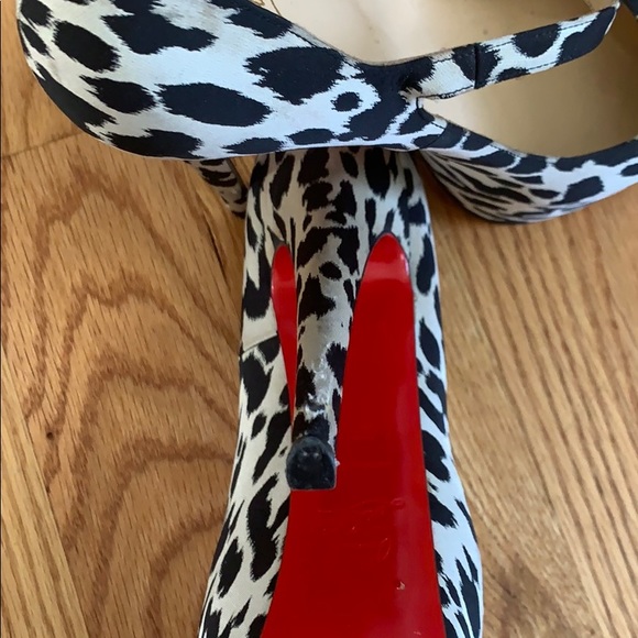 Christian Louboutin Daf 160 Tissu Leopardino - Picture 6 of 8